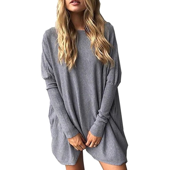 Women blouse long sleeve top over sized - Picture 4 of 6